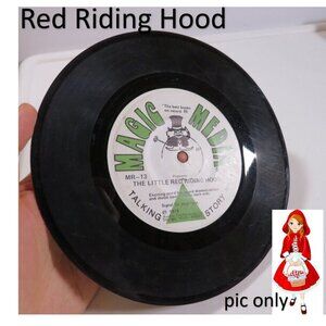 MAGIC MEDIA Little Red Riding Hood LP Vinyl Record  33 1/3 RPM, 1978
